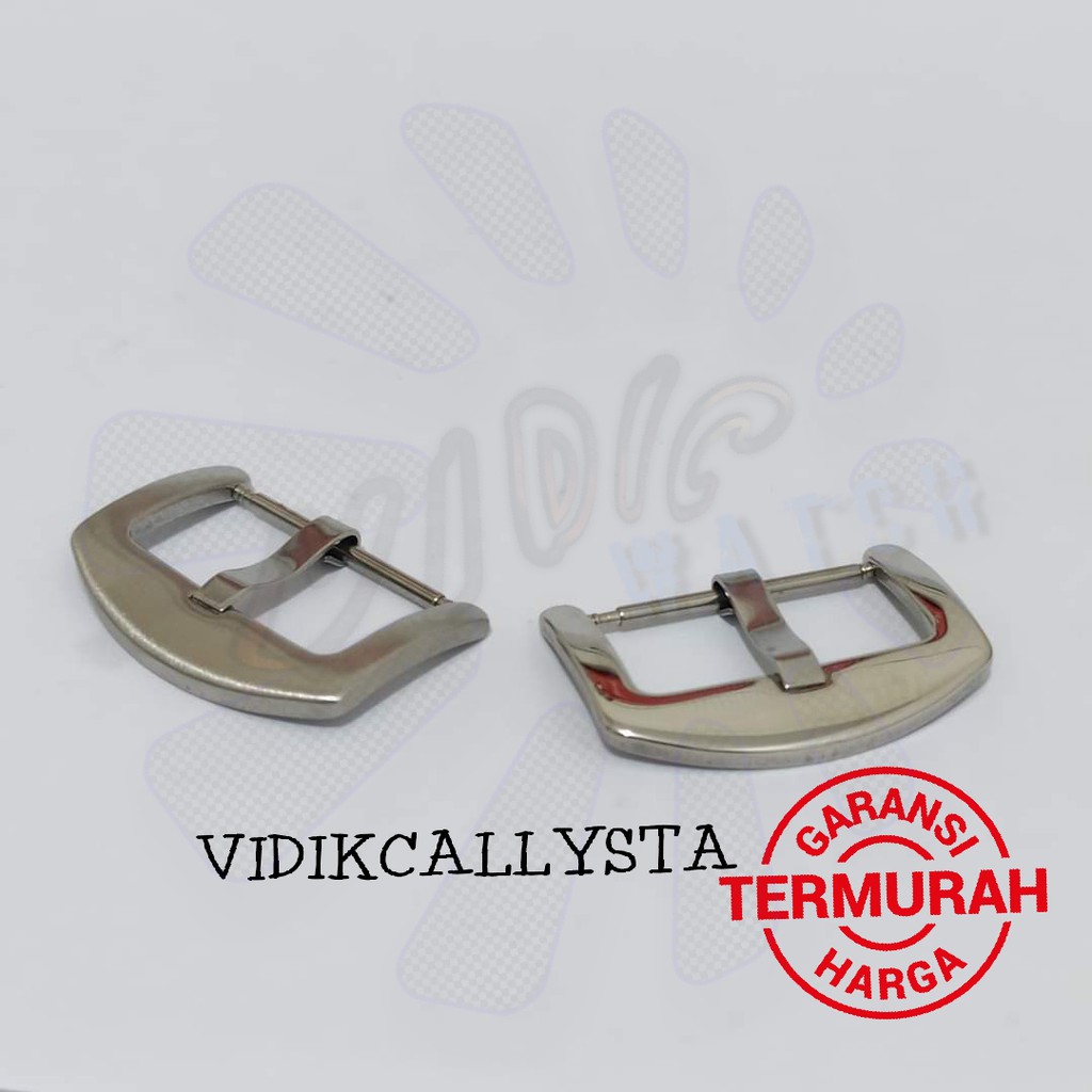 Buckle bukel tali jam tangan Stainless steel 22mm 24mm bagus 22 24