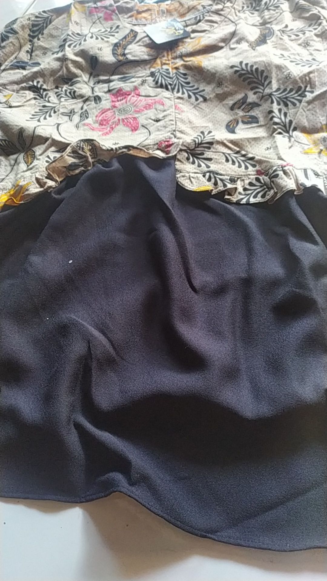 Batik Wanita Asj Sa Hrb026 Kenongo Kemeja Tosca Pendek