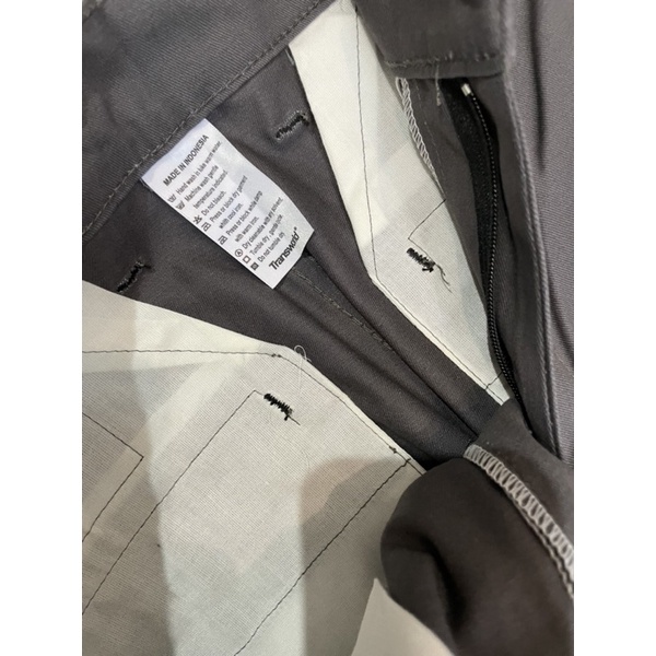 Transworld Celana Panjang Chino Selvedge Legular Fit Grey