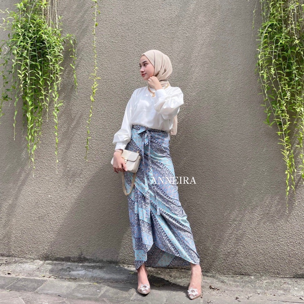 ROK SERUT BATIK EMMA (1 ROK JADI 3 LOOK)