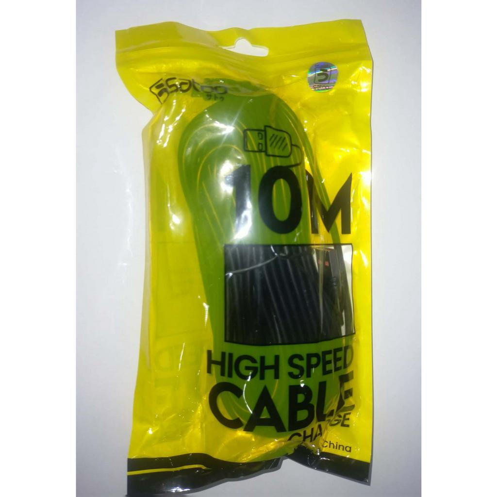 Satoo High Speed Cable 10 Meter / Kabel Data untuk CCTV Dll