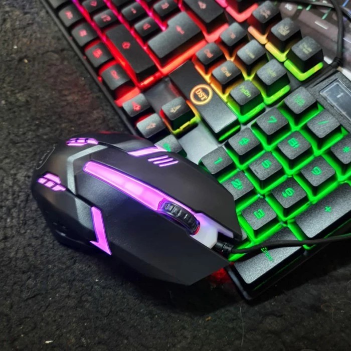 Keyboard Mouse Gaming DST RGB / Gaming / RGB