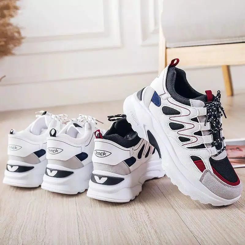 COD Termurah Sepatu Sneakers Wanita AG03 + Dus