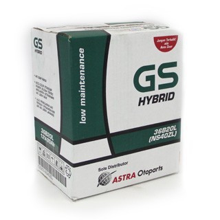Aki Mobil Honda Mobilio GS Astra NS40ZL Aki Basah GS HYBRID 12V / 35 A