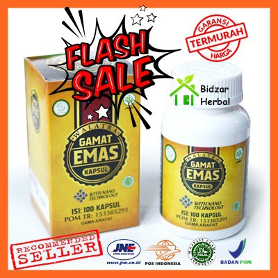 Walatra Gamat Emas Kapsul - Gamat Original  - Gama Arafat - Bukan Jelly Gamat Gold - Gamat Kapsul