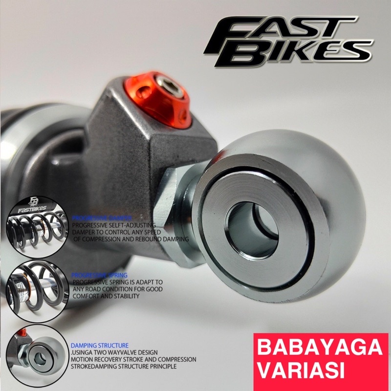 Shock Breaker Bebek Uk 280 Tabung Atas FAST BIKES