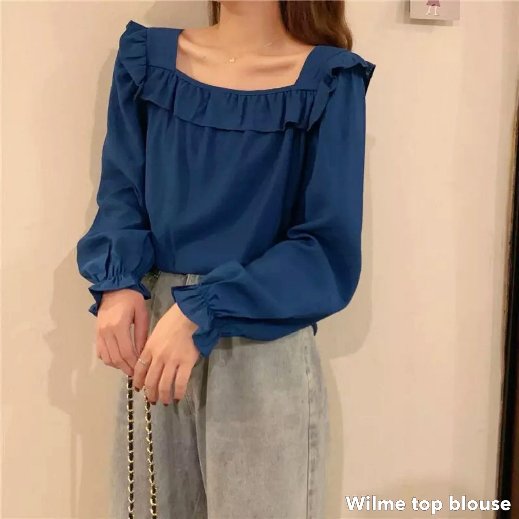 Wilme top blouse -Thejanclothes