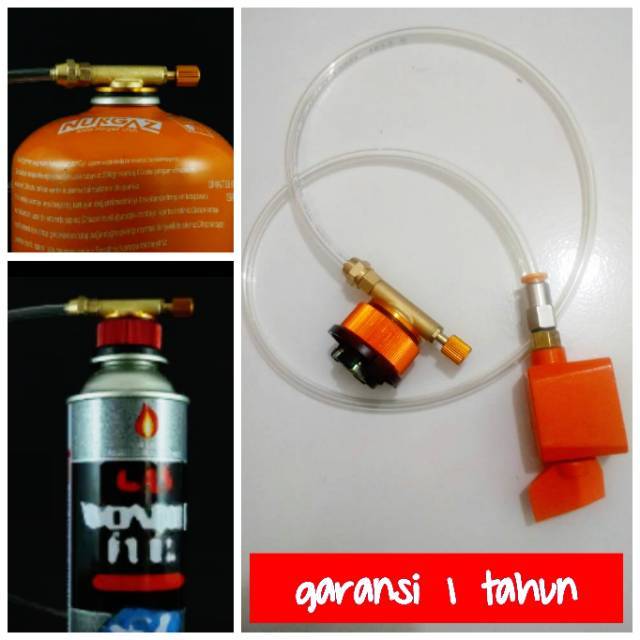 Alat Refill Gas Hi Cook Canister Alat Isi Ulang Gas Kaleng Adapter Gas Kaleng Kemping Portable Shopee Indonesia