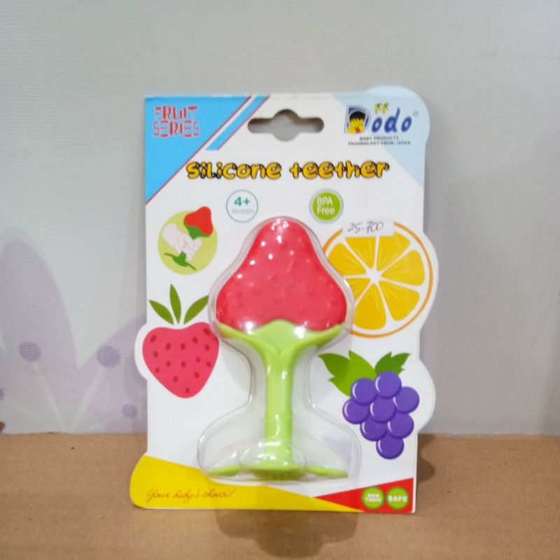 DODO SILICONE TEETHER FRUIT SERIES 4+M DAC064