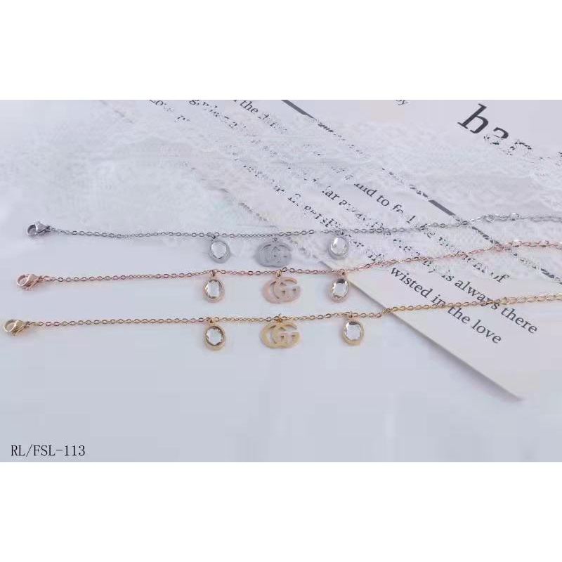 Gelang Titanium Permata Perhiasan Fashion 2826,113