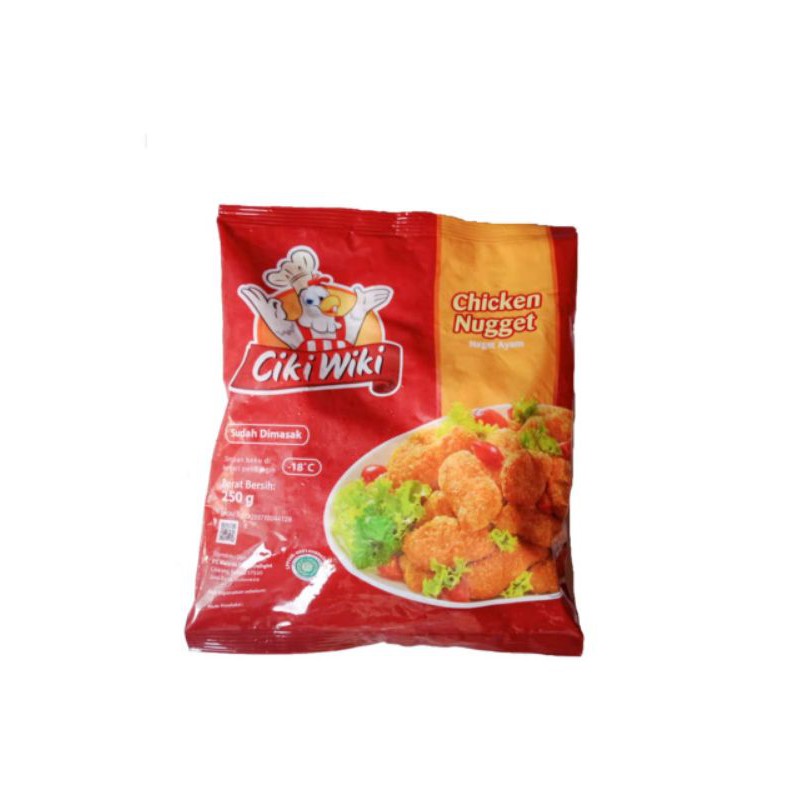 

Nugget Ciki Wiki 250 Gram