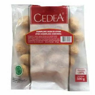 

cedea fish dumpling chicken 500gr