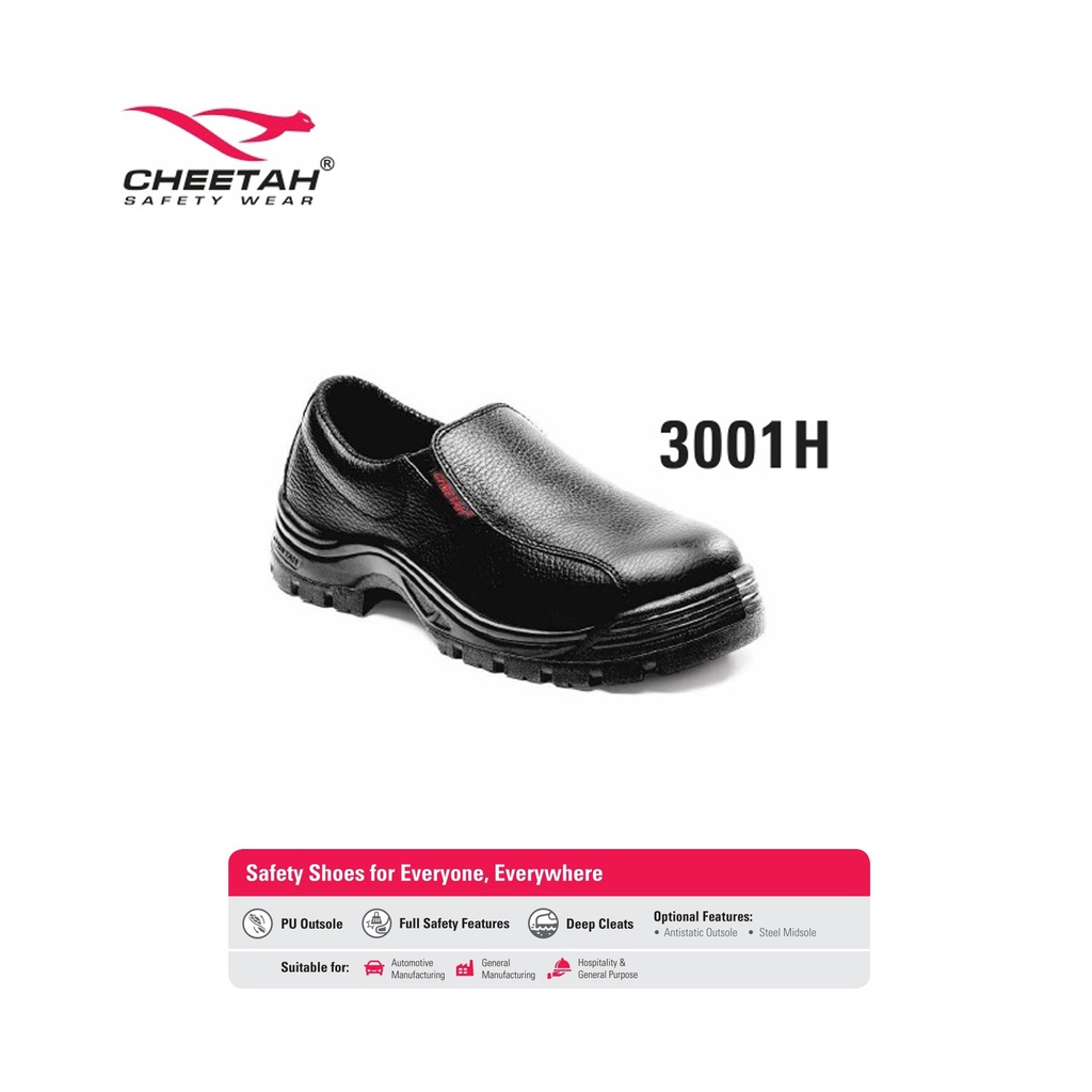 Sepatu Safety Cheetah 3001H