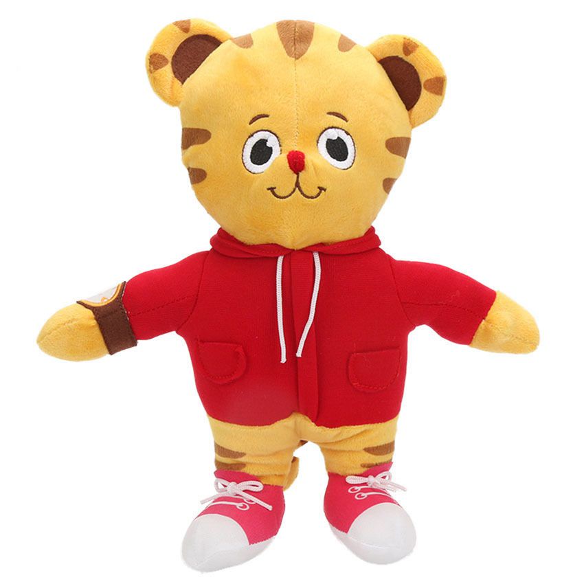 20/30cm Boneka Daniel Tigers Neighborhood Daniel Tiger and Katerina Kittycat Plush Toys Mainan