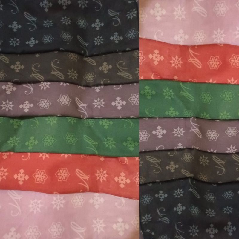 HIJAB SEGI EMPAT VOAL MOTIF LASERCUT PREMIUM TERBARU BEST SELLER || Brik series