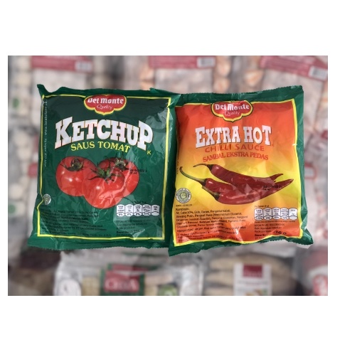 

Delmonte Saus Tomat / Saus Sambal Extra Hot Chilli Sauce Sachet