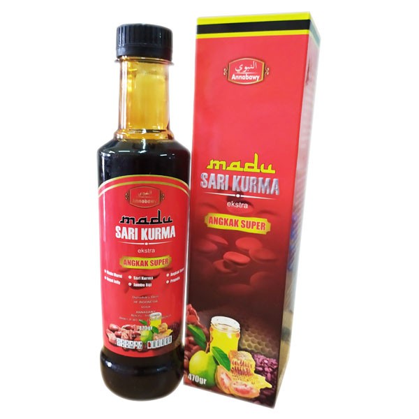 Madu Sari Kurma ekstra Angkak super | madu angkak | sari kurma madu angkak Annabawy 470g