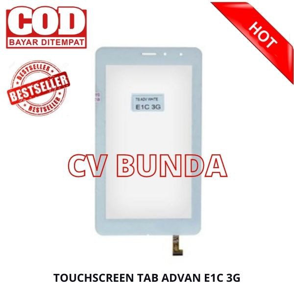 TOUCHSCREEN TAB ADVAN E1C 3G KUALITAS ORIGINAL