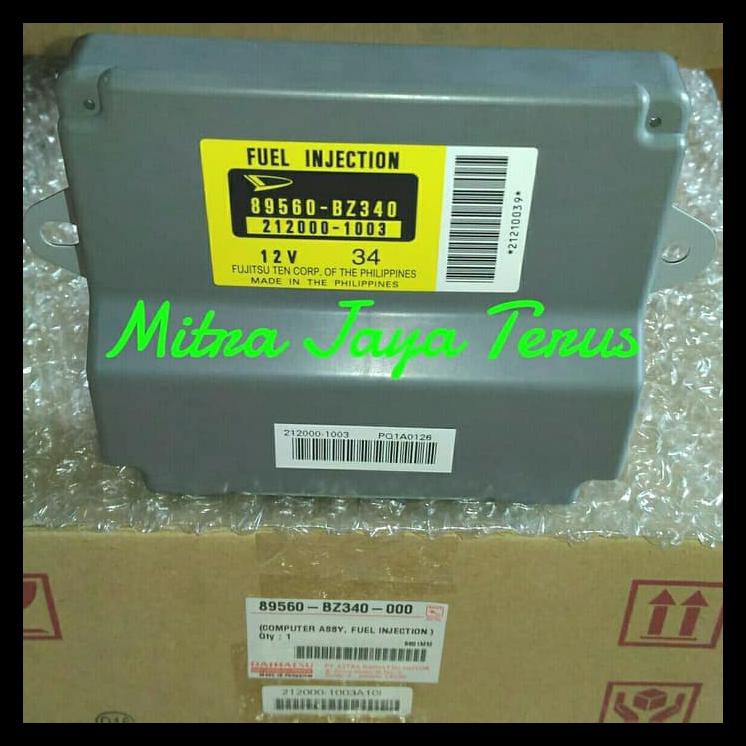 Indh 89560-BZ340 ECU Avanza/Xenia 1.3cc ORIGINAL Computer Komputer 1300cc HEMAT Kode 656