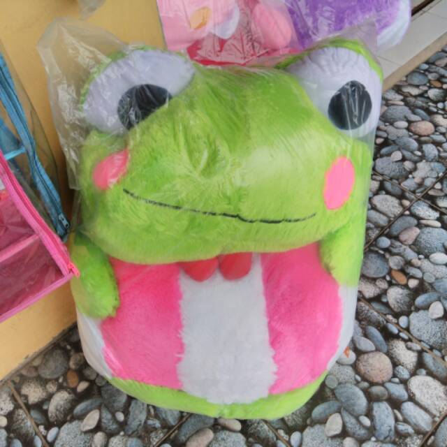 Boneka keroppi / keropi super jumbo / super besar