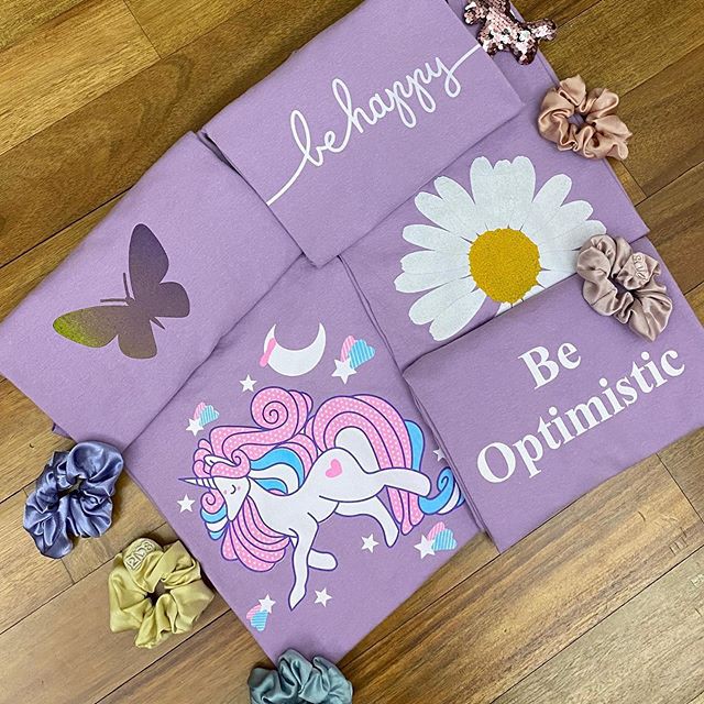 [COD] BAJU KAOS LENGAN PANJANG LILAC