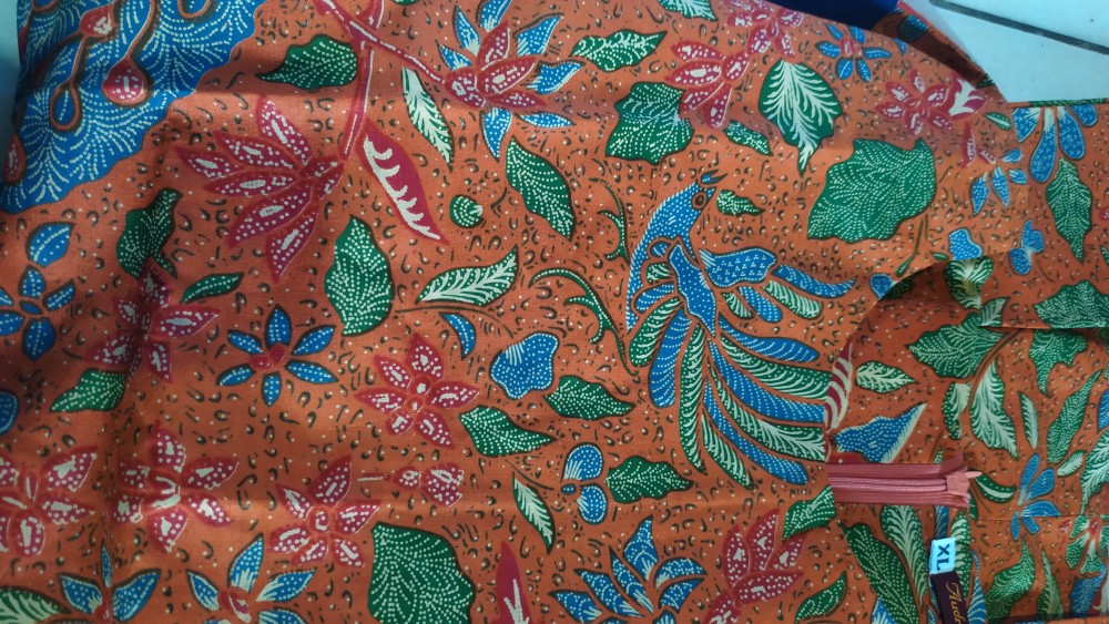 Audry Batik - Camelia Blouse Batik Wanita Lengan Balon Cantik Murah Elegan Batik Solo Premium Kantor