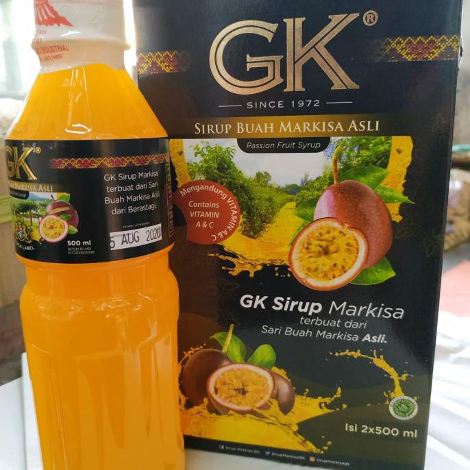 

SYRUP GK MARKISA 500 ML X 2
