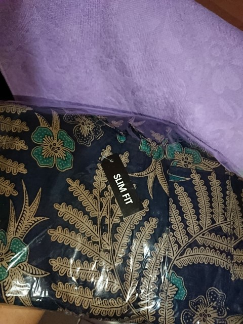 Kemeja Batik Casual Batik Slimfit Modern Outfit Kondangan Pria