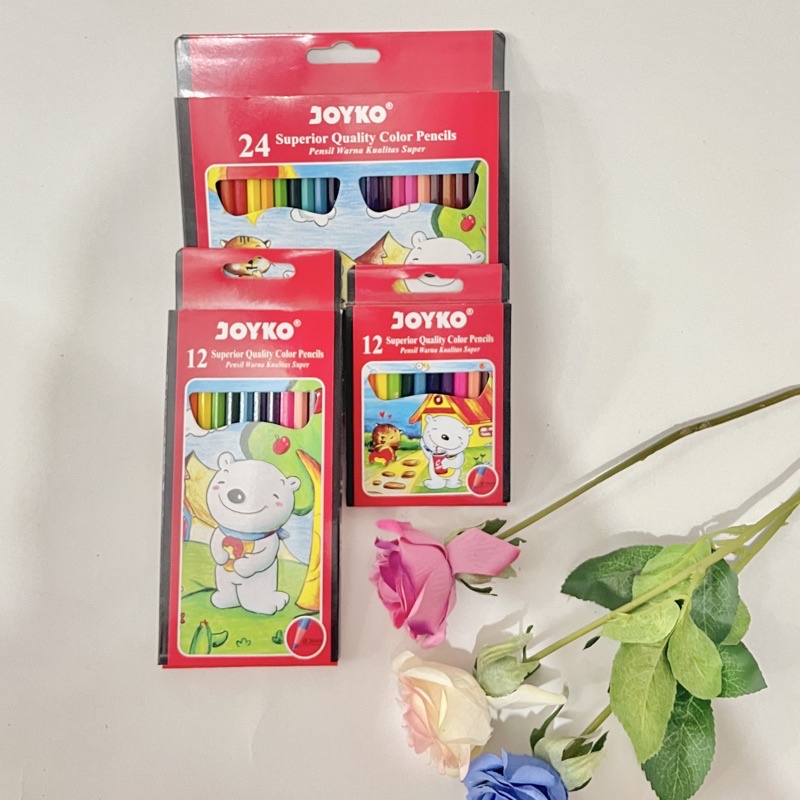 

Pensil warna Joyko 12 warna/24 warna