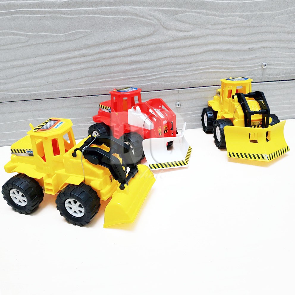 Mainan Anak Truk Konstruksi Mini | Truck Loader | Buldozer