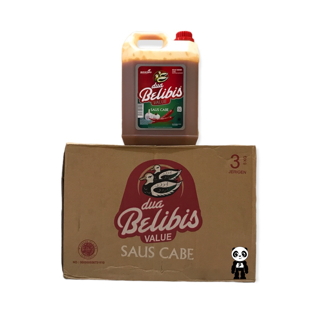 

Saos Belibis Value 1 Karton isi 3 Jerigen Saos Sambal