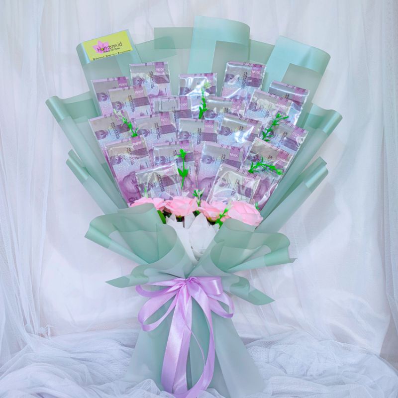 Buket Uang 20 Lembar
