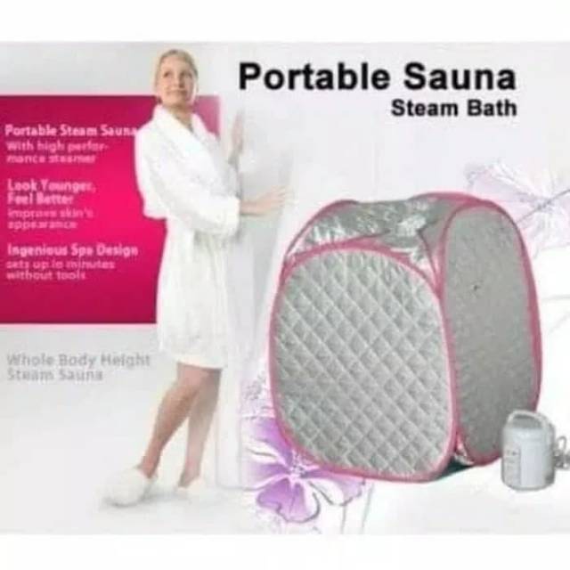 Portable stream sauna room rumahan alat pelangsing alat mandi sauna