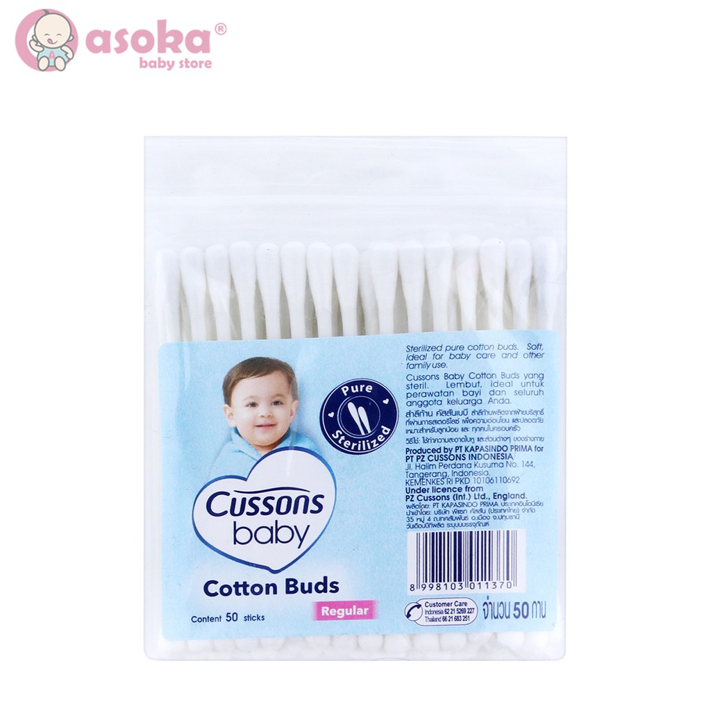 Cussons Baby Cutton Bud 100s &amp; 50s ASOKA