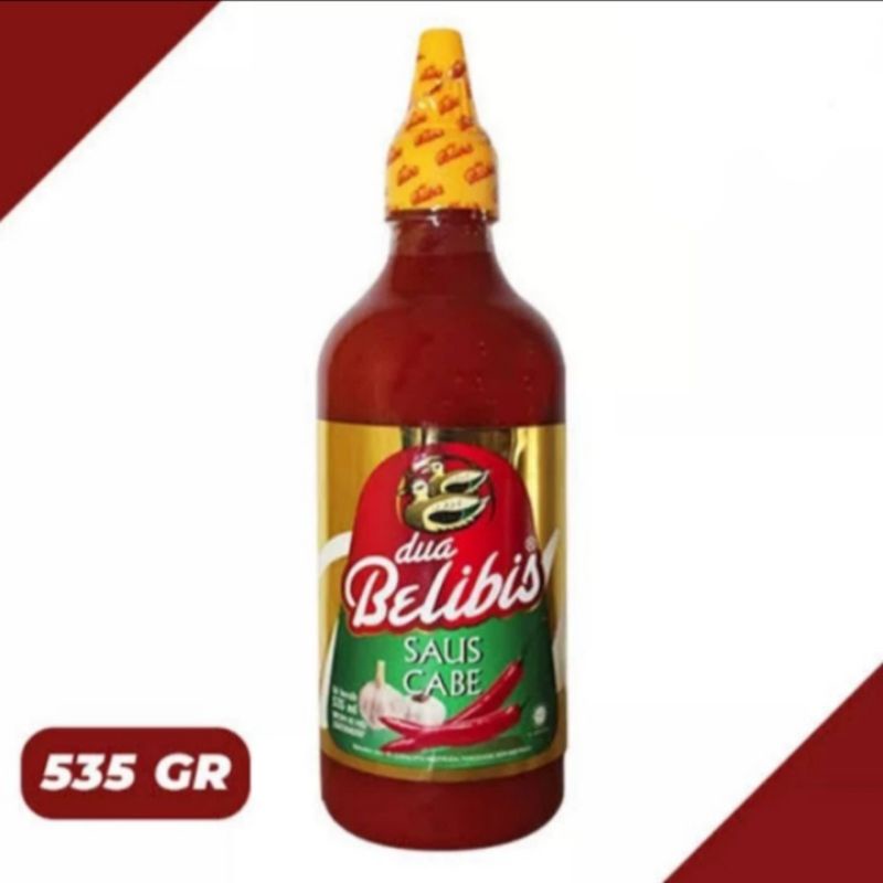 

Sambal saos belibis 535ml / saus cabe pedas