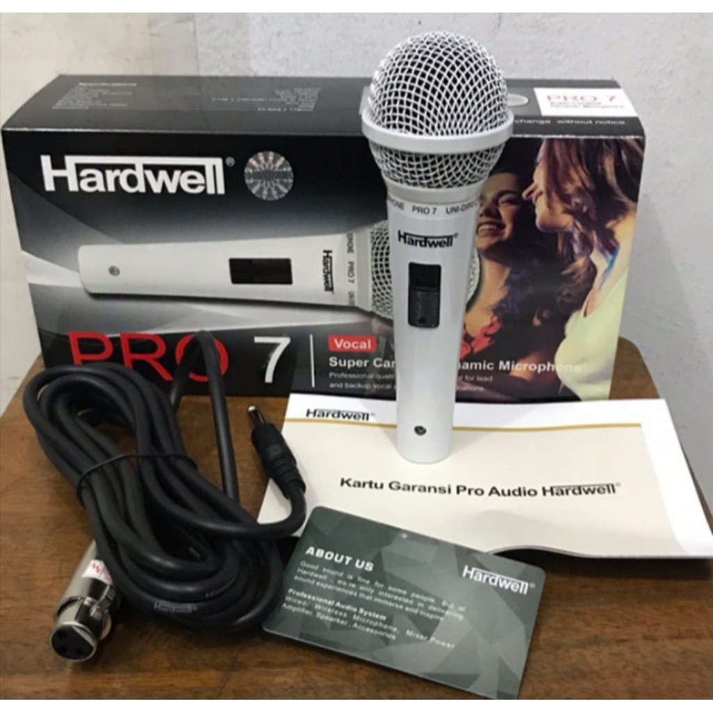 mic hardwell pro7 kabel ORYGINAL hardwell pro 7 2warna original