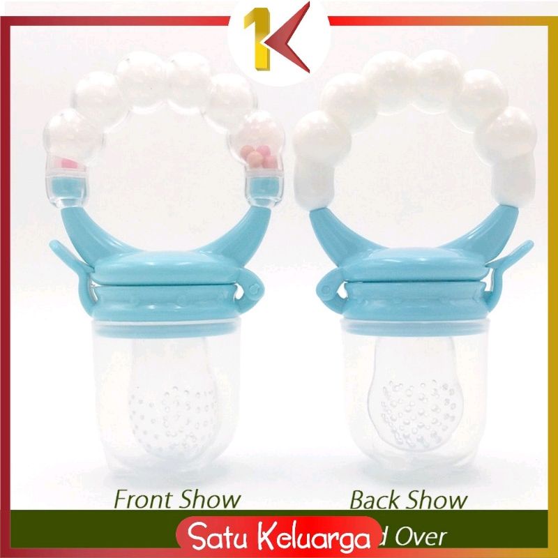 Empeng Dot Buah Anak Bayi Baby Fruit Feeder Rattle Teether Kompeng Pacifier