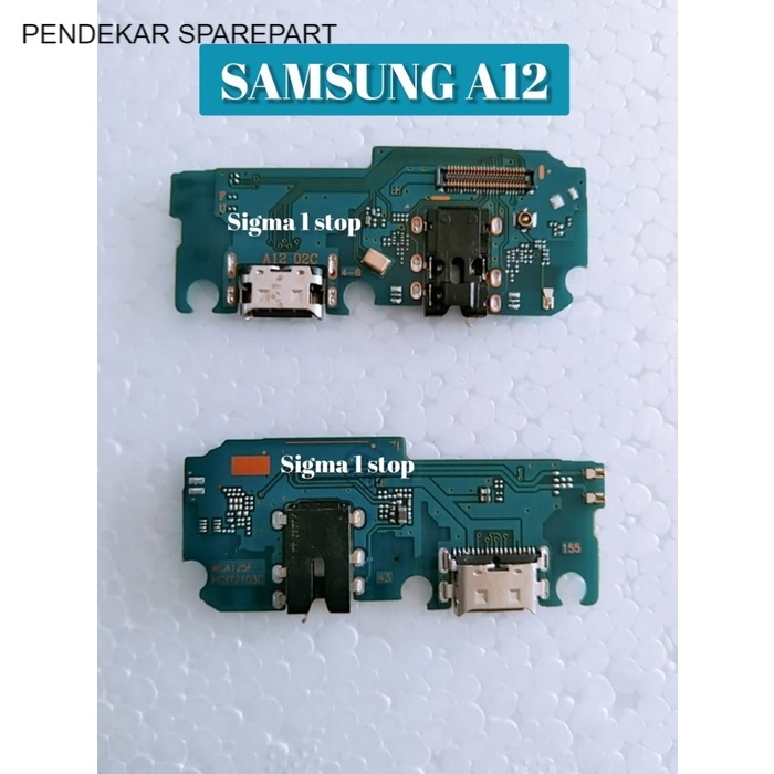PAPAN CONECTOR CAS SAMSUNG A12 PAPAN PCB BOARD FLEXIBLE CONNECTOR KONEKTOR CAS