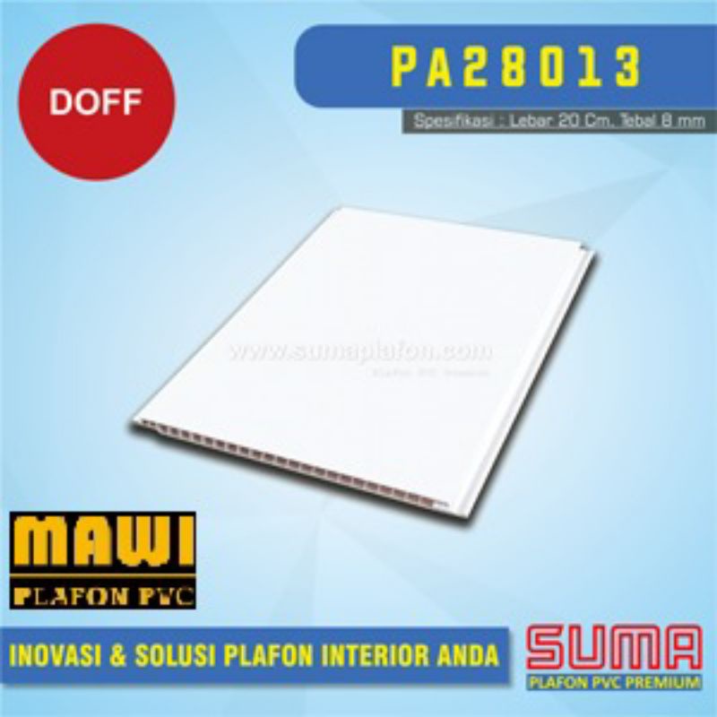 Suma Plafon PVC Putih