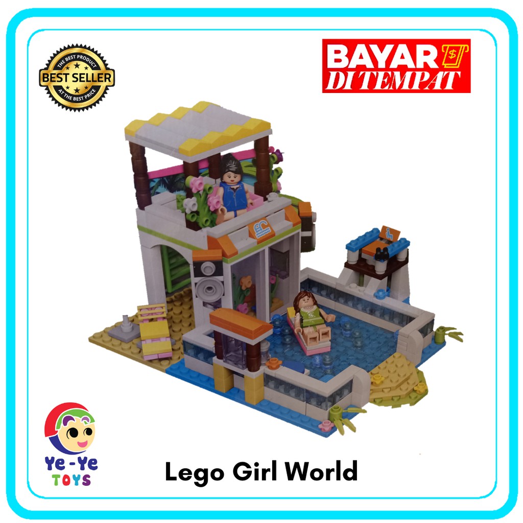 Lego Karakter Girl World Murah