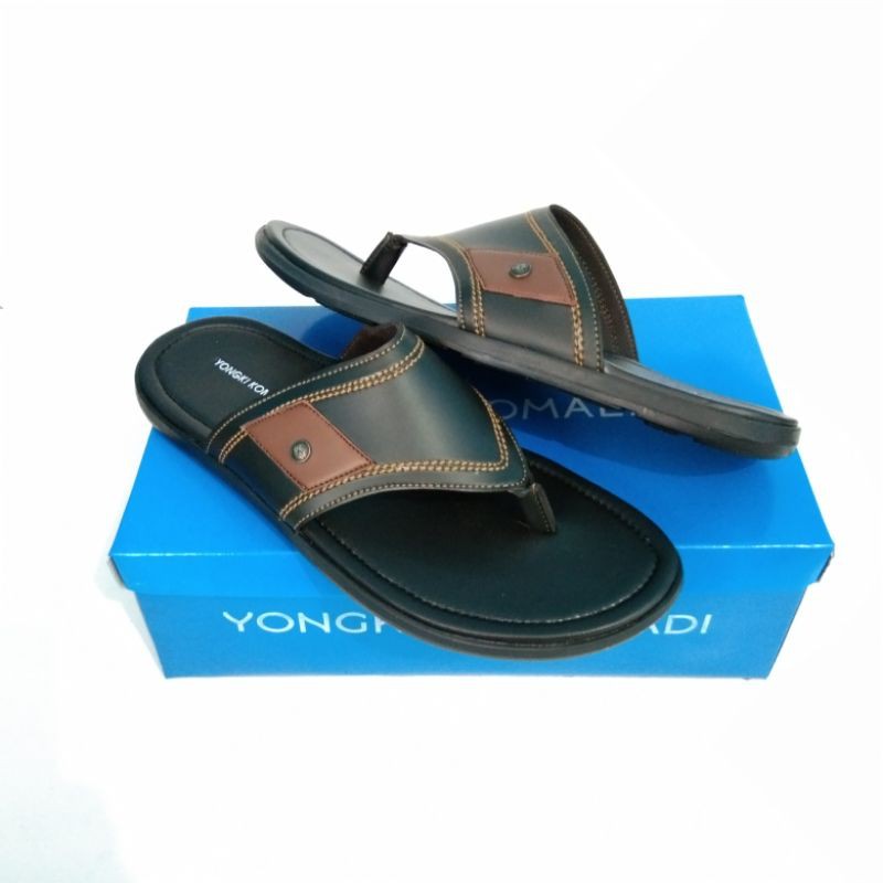 Sandal pria yongki komaladi casual terbaru murah