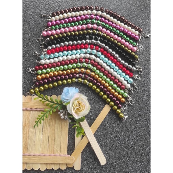 Conector masker hijab mutiara