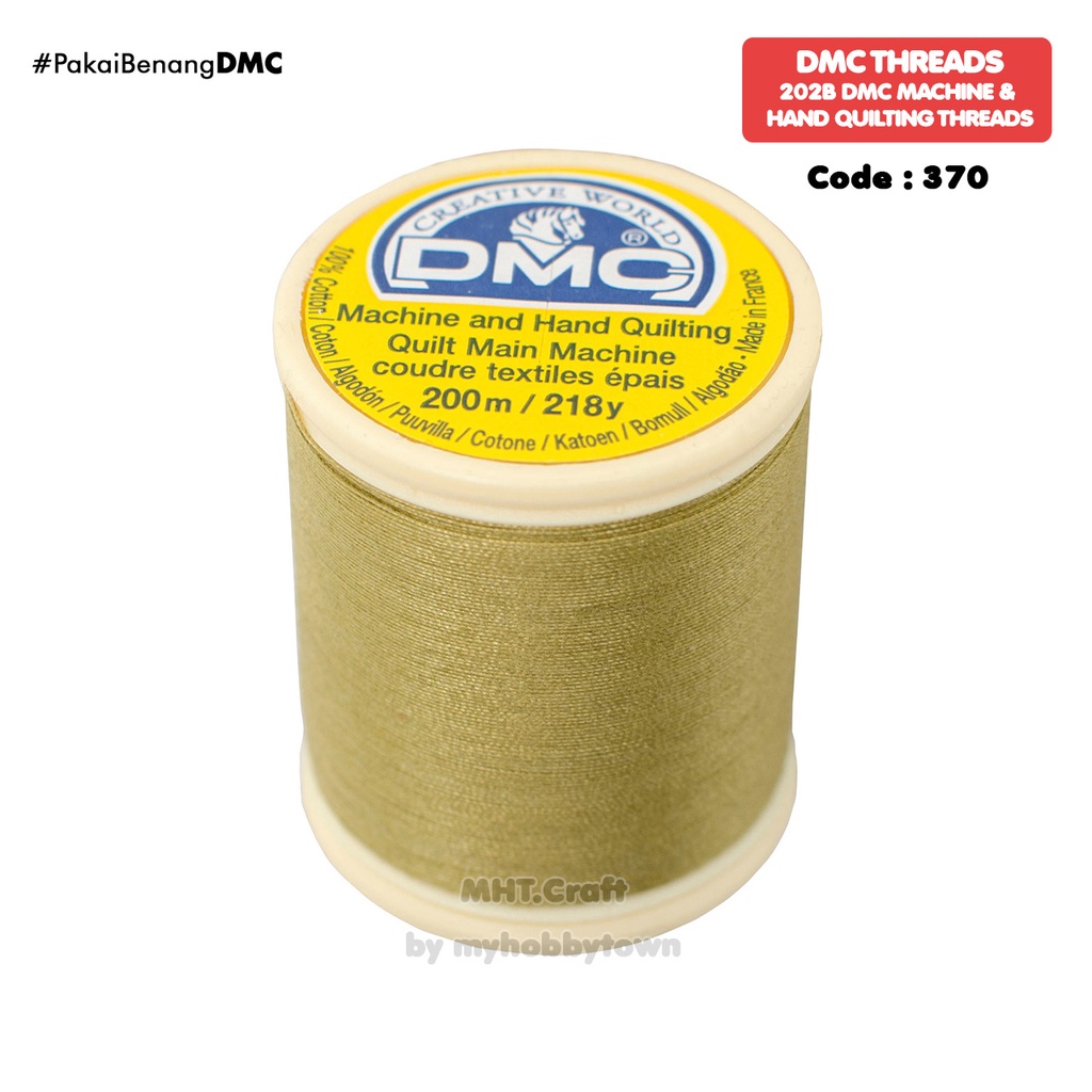 Benang Quilting Katun DMC Art 202B - 370 - Medium Mustard