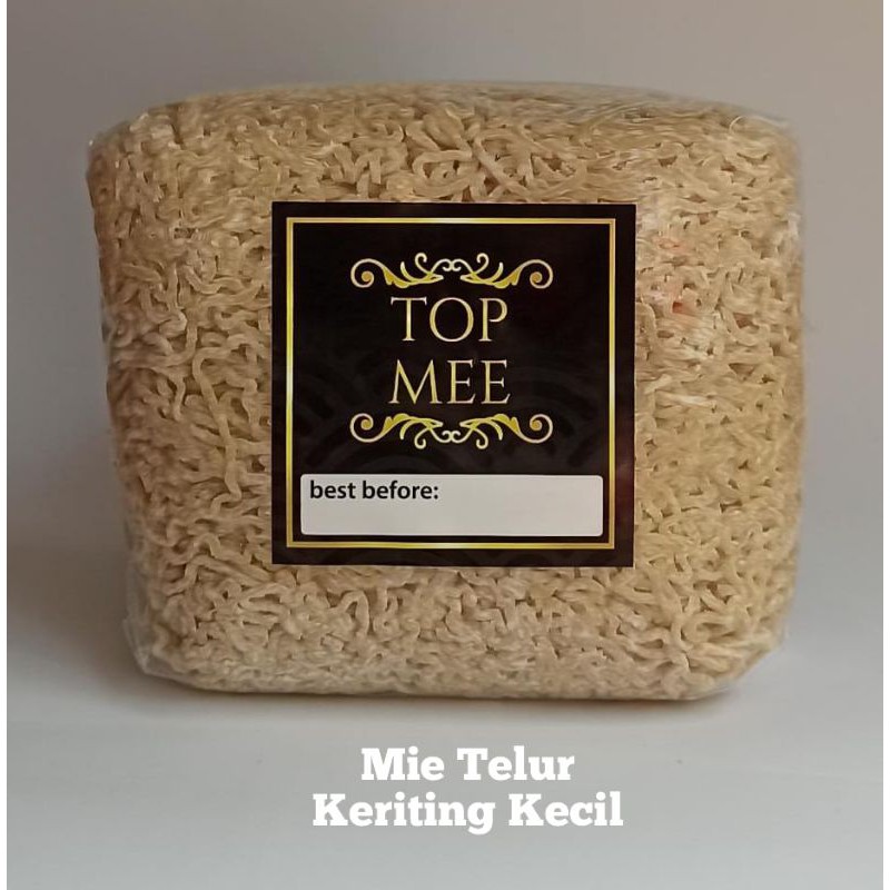 

TOPMEE Mie Telur Premium Keriting [Frozen Pack]