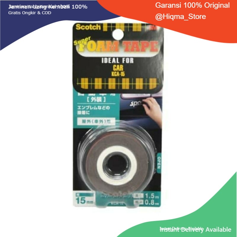 Double Tape / 3M Super Strong Scotch Double Tape Untuk Permukaan Mobil / Double Tape Mobil