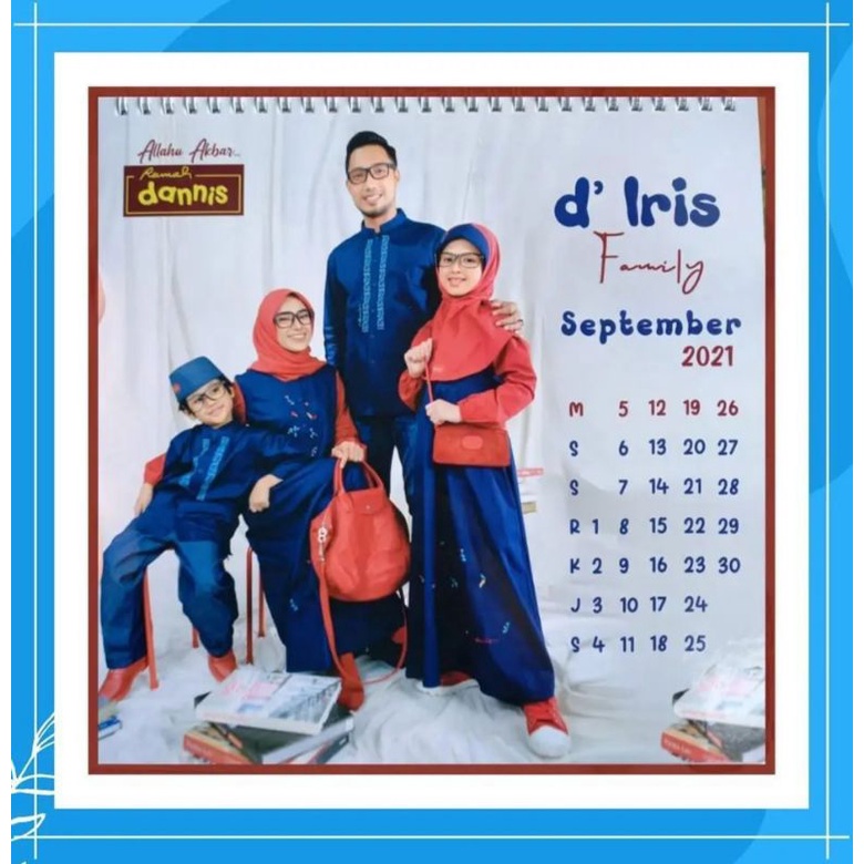 Dannis Sarimbit 2021 D' Iris (Abaya Mom, Ja Kids, Koko Shirt, TA Kids) NEW