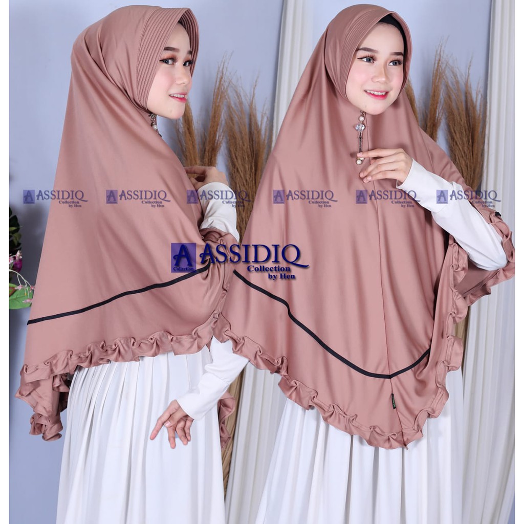 JILBAB JUMBO/ ORIGINAL ASSIDIQBYHEN FULYA / HIJAB INSTAN MURAH PED ANTEM