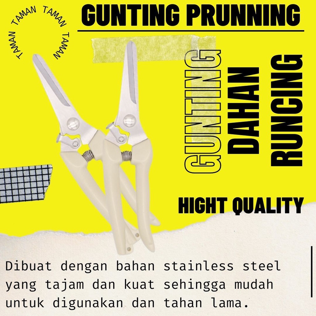 GUNTING DAHAN RUNCING GUNTING KEMBANG BONSAI GUNTING BUAH LANCIP FEZONE