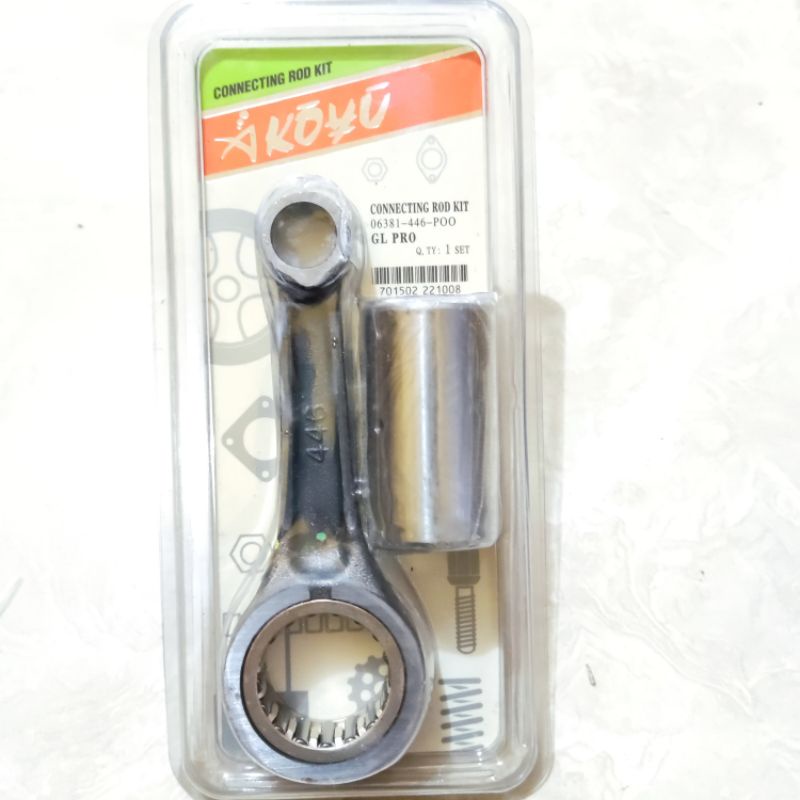 Stang Setang Seher Seker Piston conn rod kit Honda GL Max Pro Neotech Megapro MP Tiger Revo GL Pro C