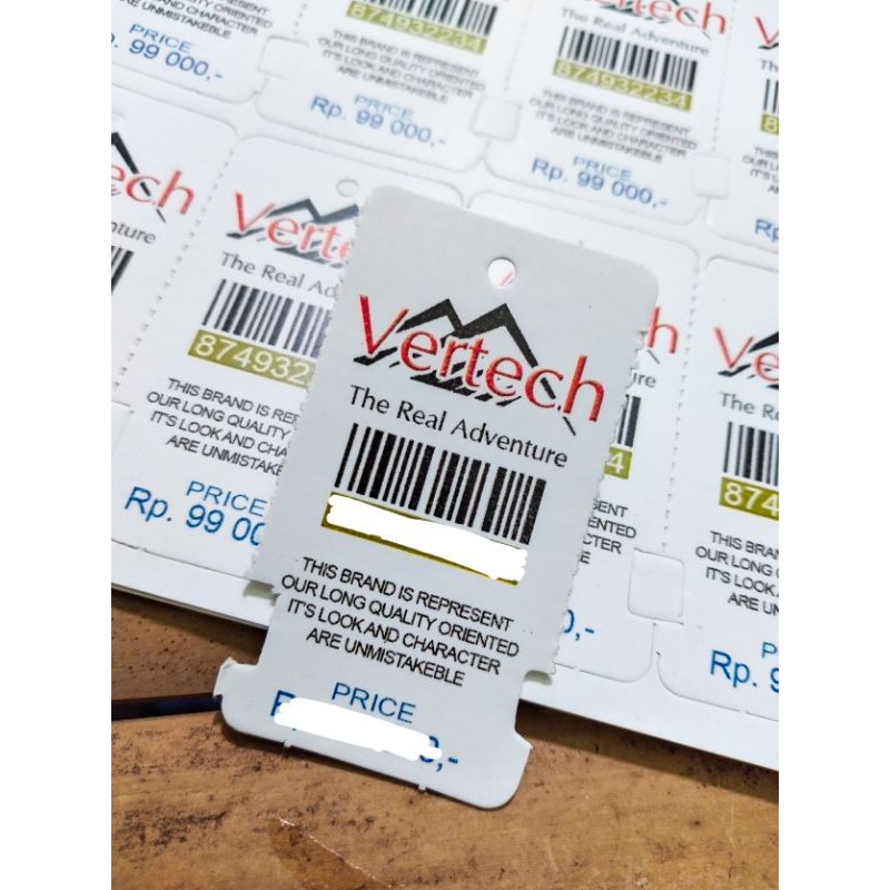 LABEL / MERK / HANGTAG / KEPLEK KRETEK SANDAL SEPATU KODIAN